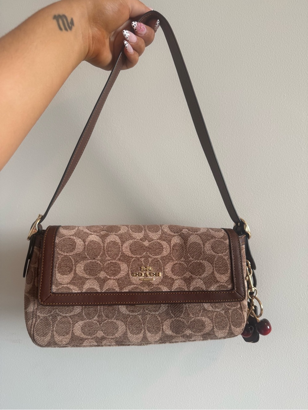 Coach Etta Small Flap Bag🤎